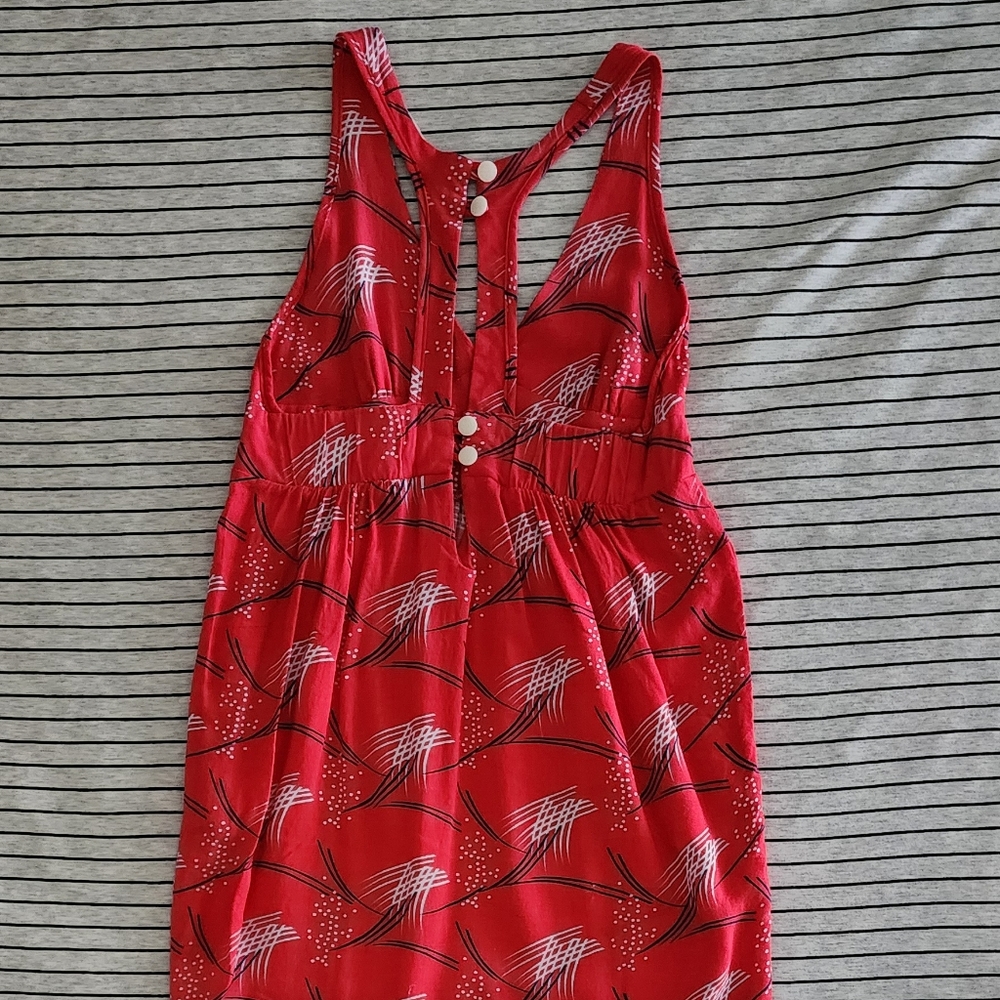 Red Mini Dress - Picture 2 of 4